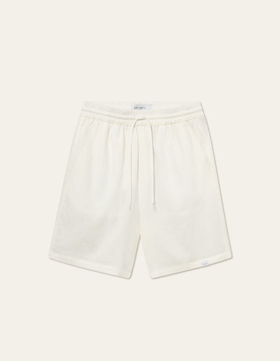 Les Deux MEN Otto Linen Shorts Shorts 201201-White