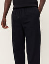 Les Deux MEN Patrick Seersucker Pants 2.0 Pants 100100-Black