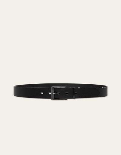 Les Deux MEN Walker Leather Belt Accessories 100100-Black