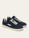 Les Deux MEN Wolfe Suede Sneaker Shoes 460460-Dark Navy