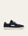 Les Deux MEN Wolfe Suede Sneaker Shoes 460460-Dark Navy