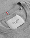 Les Deux MEN Marais T-Shirt T-Shirt 310310-Light Grey Melange