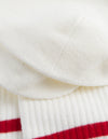 Les Deux MEN William Stripe 2-Pack Socks Underwear and socks 241600-Off White/Navy-Red