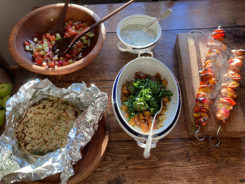 Claire's Curry Club feast