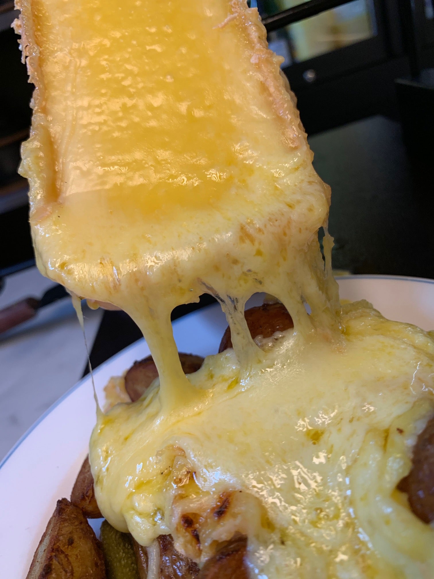 Bottomless Raclette cheese tasting
