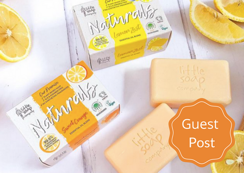 Guest post cover image - little soap company soaps