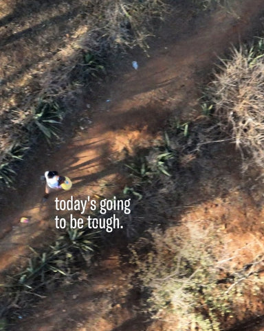 Ann, from Kitui County in Kenya, on her walk to collect water