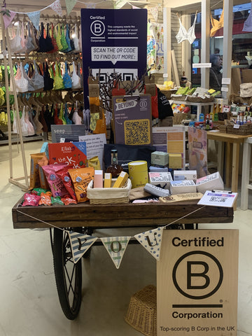 B Corp Shop Display