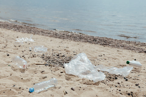 Plastic in the ocean