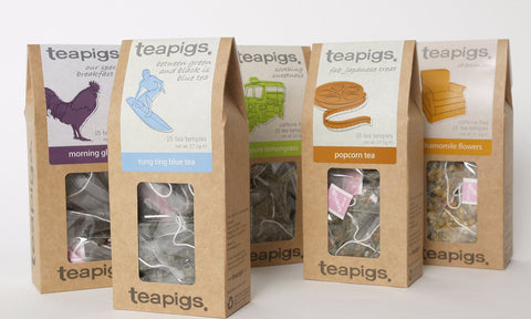 Teapigs boxes of tea