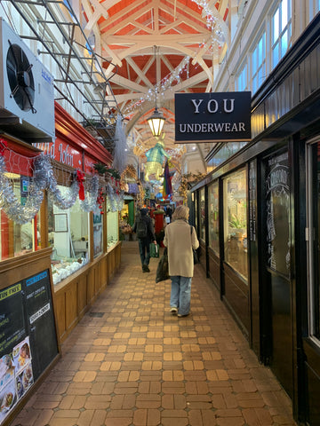 The Y.O.U shop in Oxford's Covered Market.