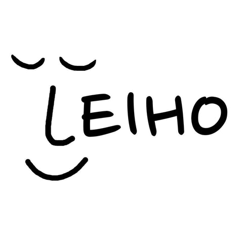 Leiho Black and White Logo