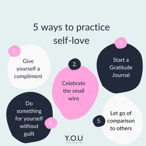 5 ways to practice self love