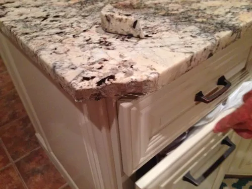 Granite countertops maintenance problems