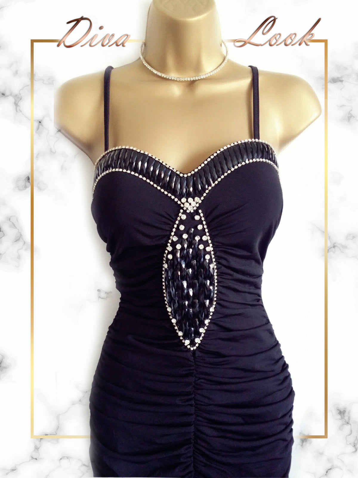 black maxi ball dress