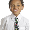 John William Boys Christmas Necktie Holiday Reindeer & Tree Clip On Kids Child Tie - Galleria Brands