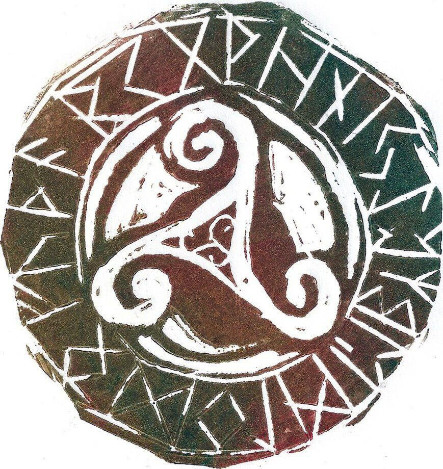 triskel symbole viking