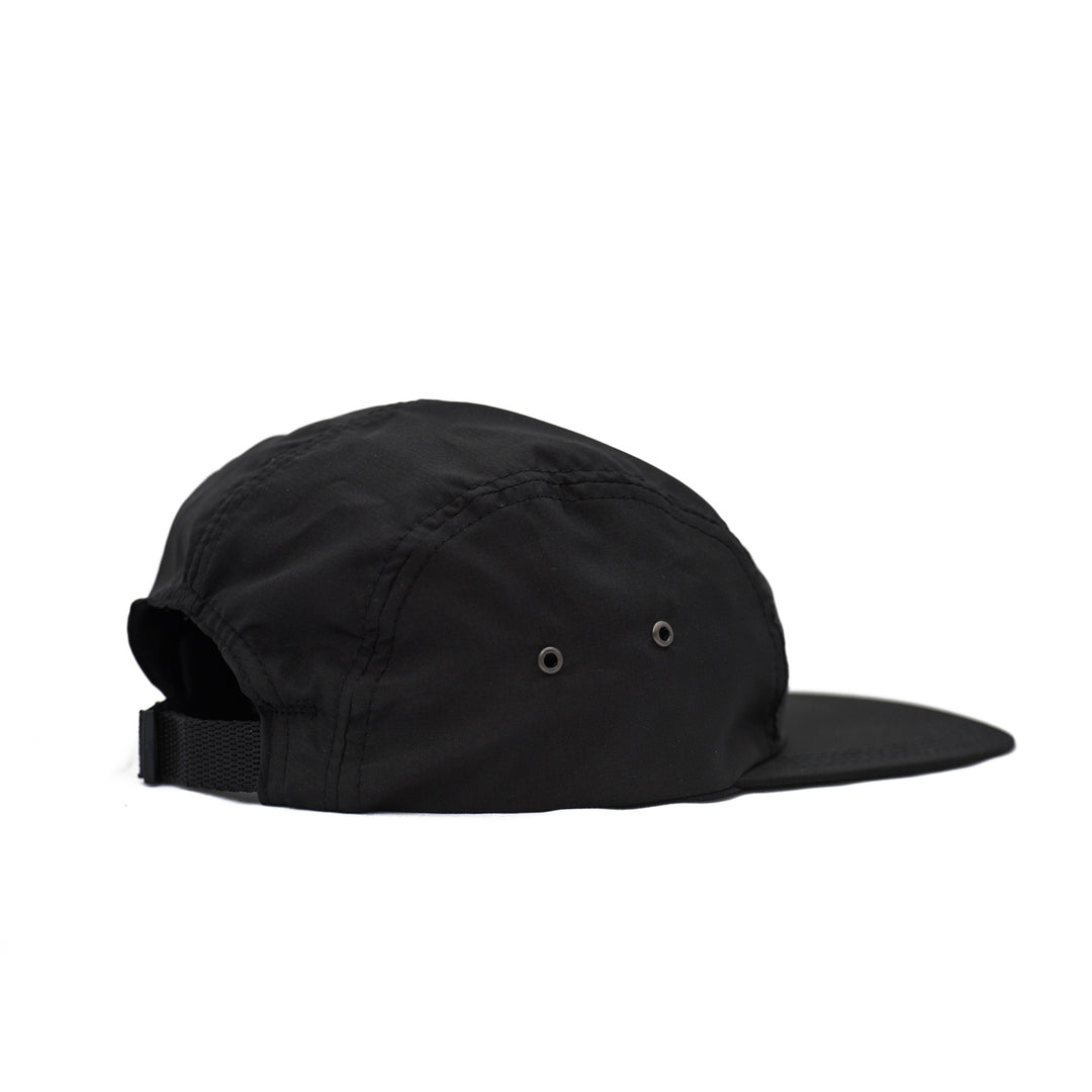 BLACK 5 PANEL HAT