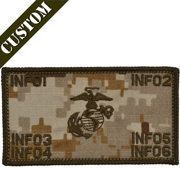 1st Cavalry Flak Plate Carrier Name Patch