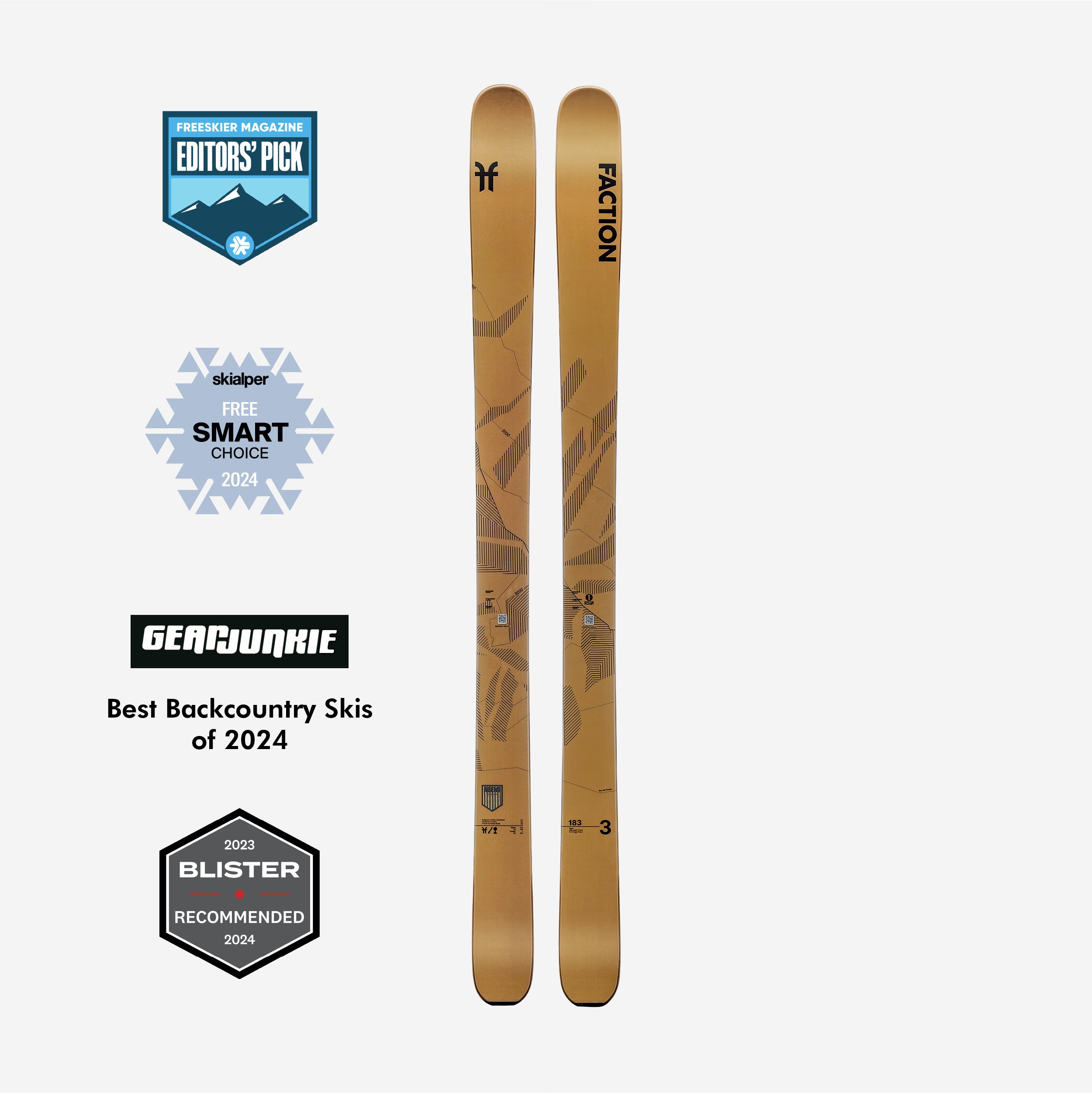 Our award-winning skis for 23