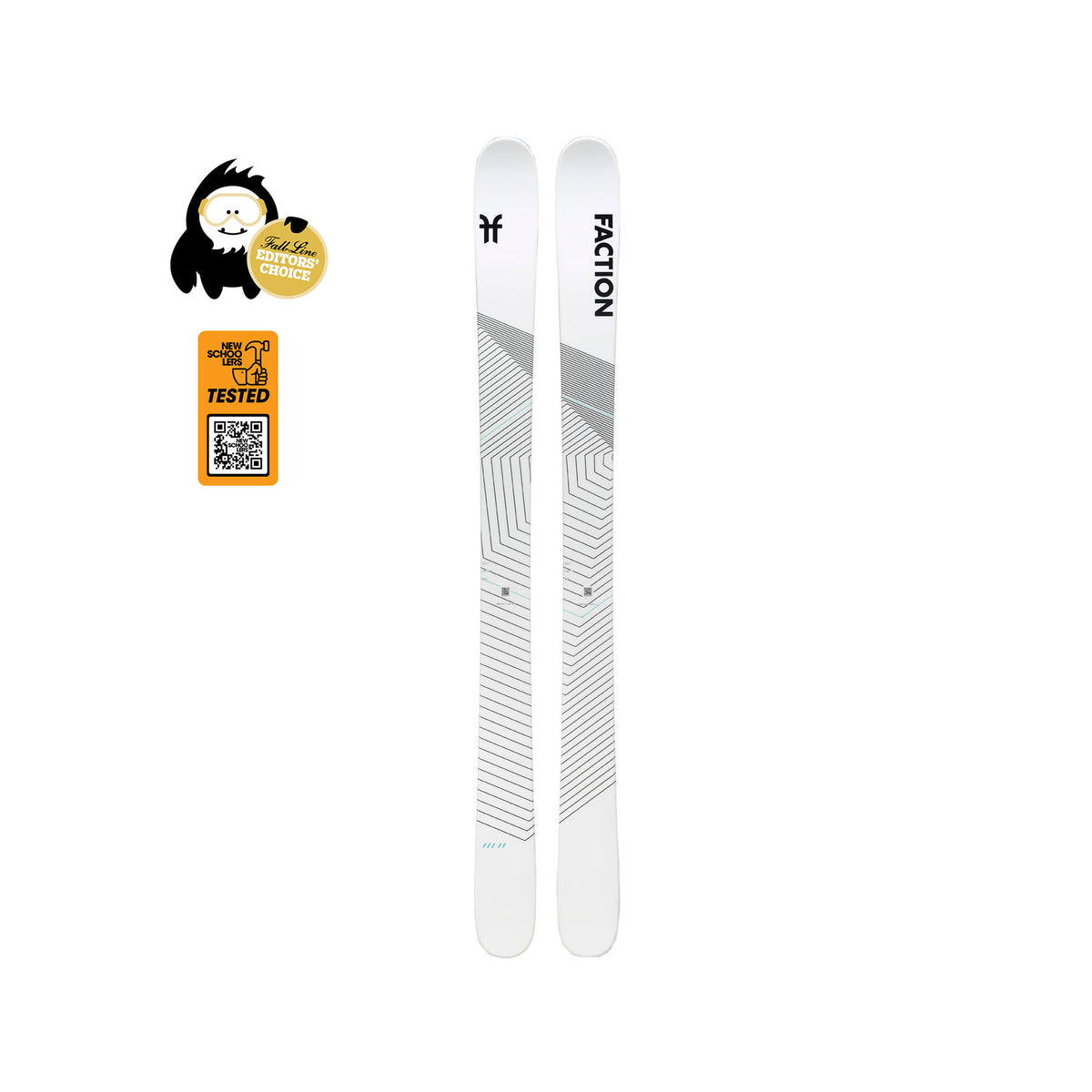 Faction Skis 2023 Mana 2X | Women's All-Mountain Twin-Tip Ski