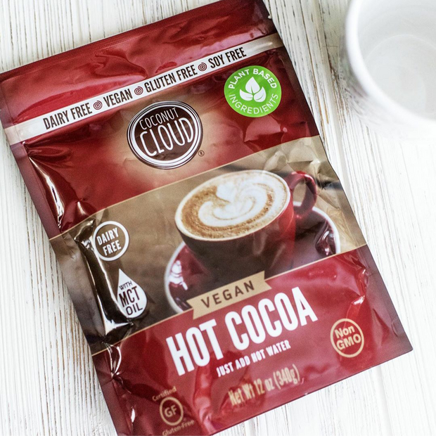 Vegan Instant Hot Cocoa Mix Dairy Free Certified Gluten Free Coconut Cloud 