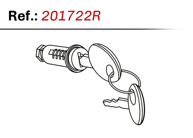 2021年製 シャッド SHAD キーシリンダー トップケース 補修用 201722R HD店 toothkind.com.au