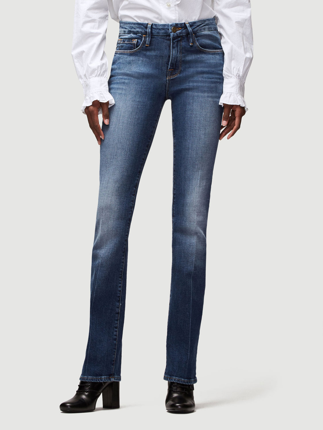 frame bootcut jeans