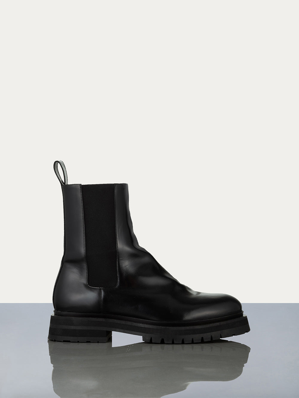 -denim Men's Modern Chelsea Boot Noir