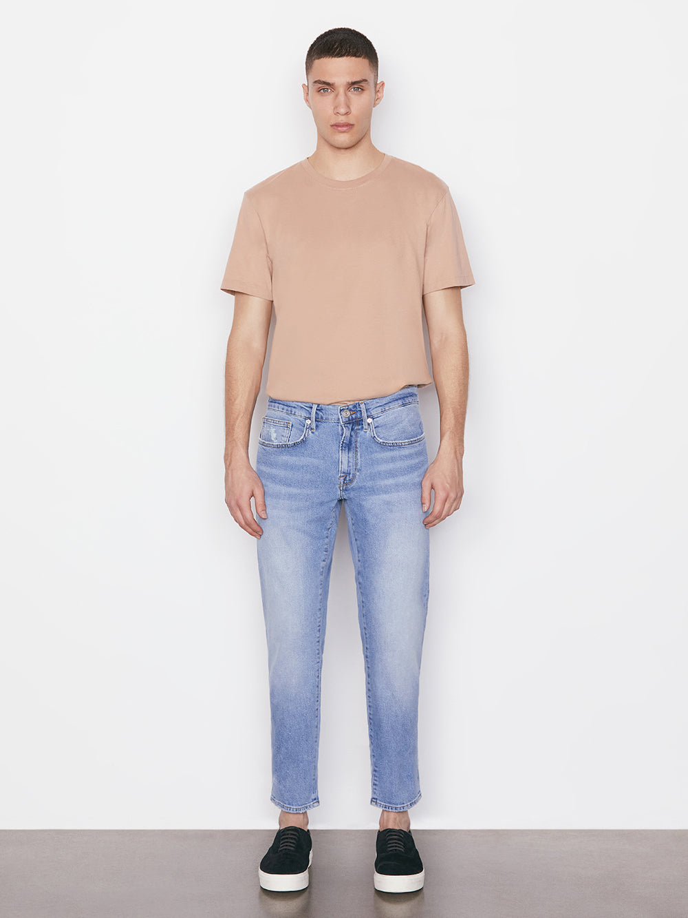 Shop Frame L'homme Slim Crop Jeans