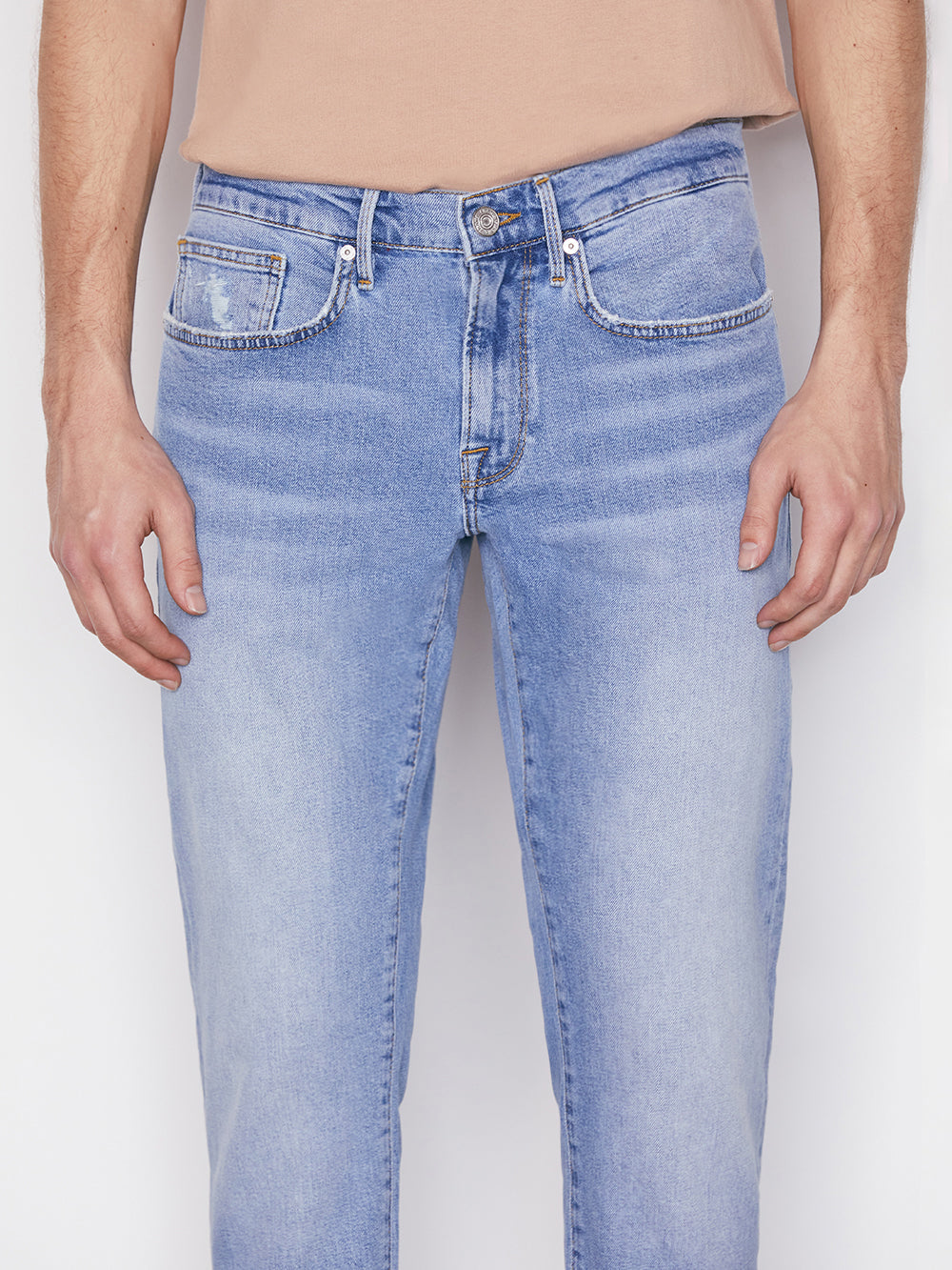 Shop Frame L'homme Slim Crop Jeans