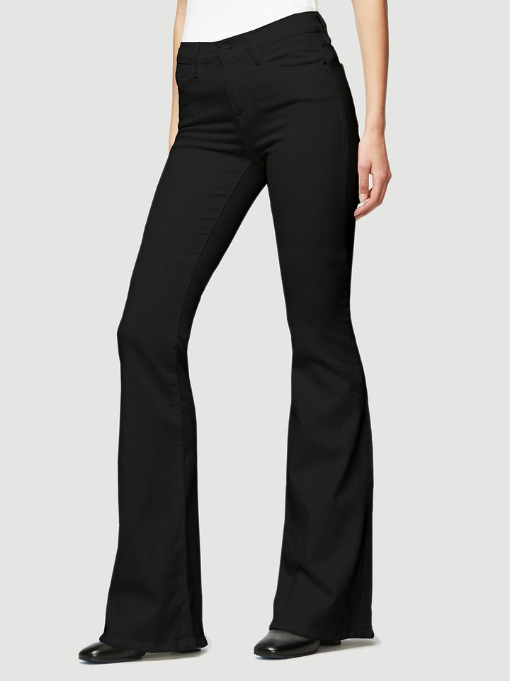 high rise bell bottom pants