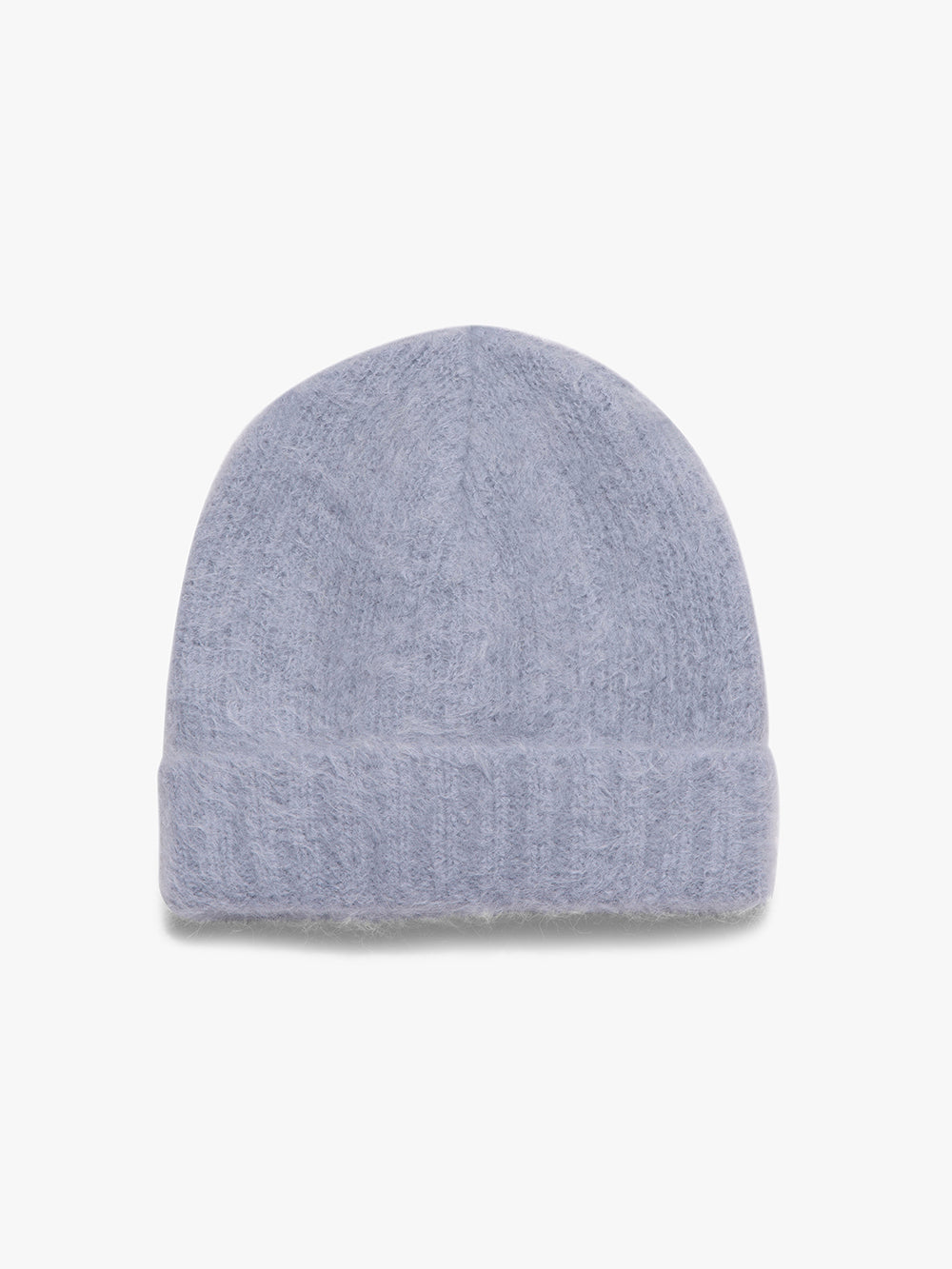 -denim Fuzzy Beanie Chambray Blue