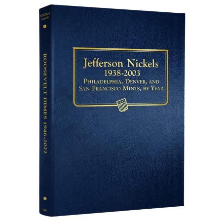 Whitman Albums: Jefferson Nickels - 1938-2003 #9116
