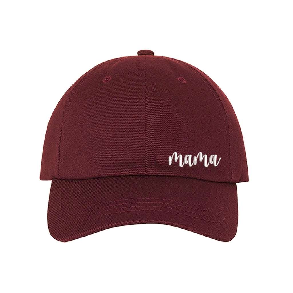 mama embroidered hat