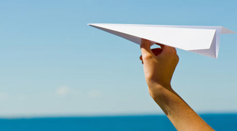 How to fly a paper plane