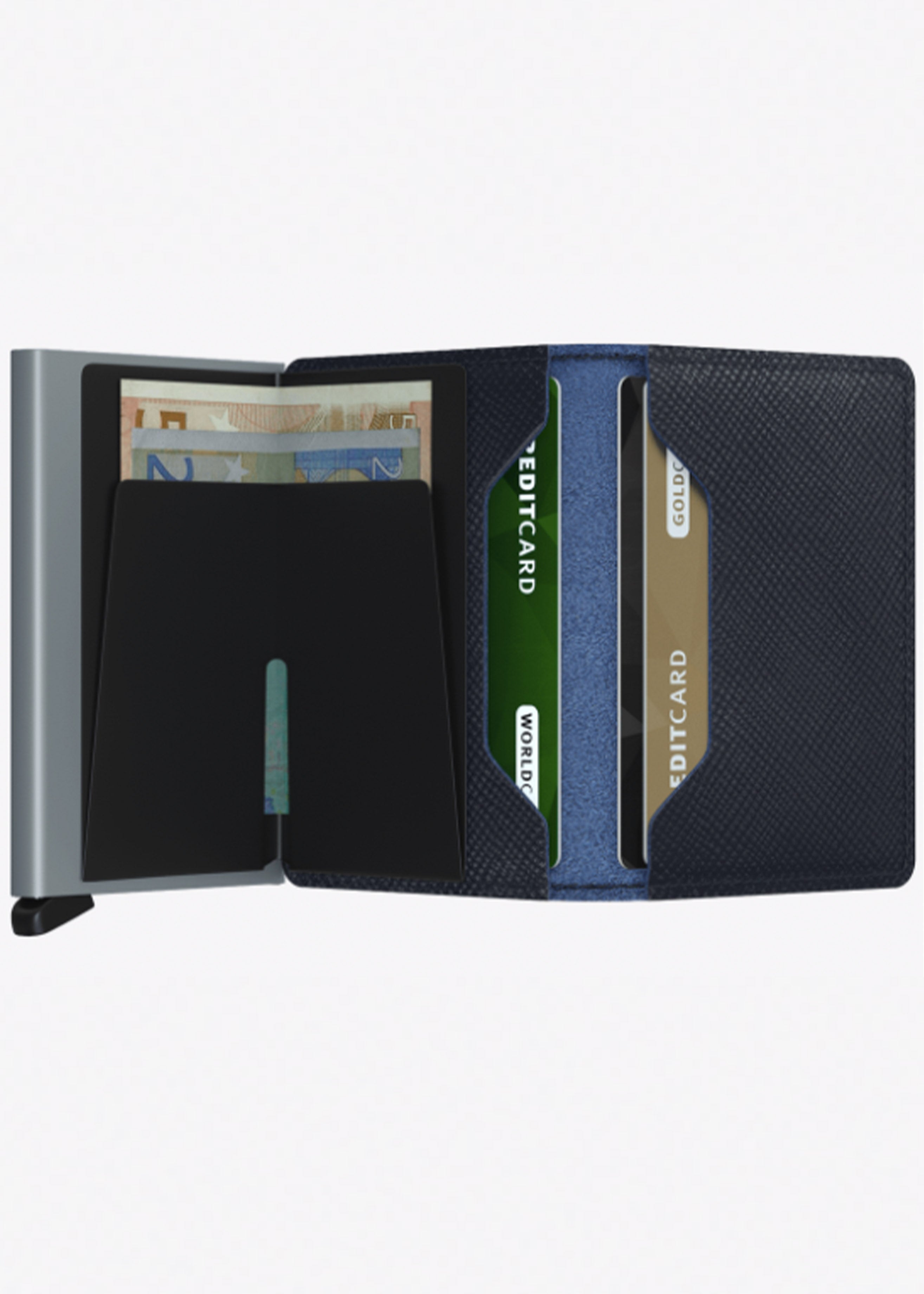 Secrid Slimwallet | Saffiano Navy