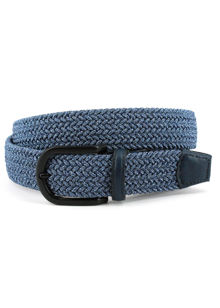 Torino Leather Braided Italian Leather Belt