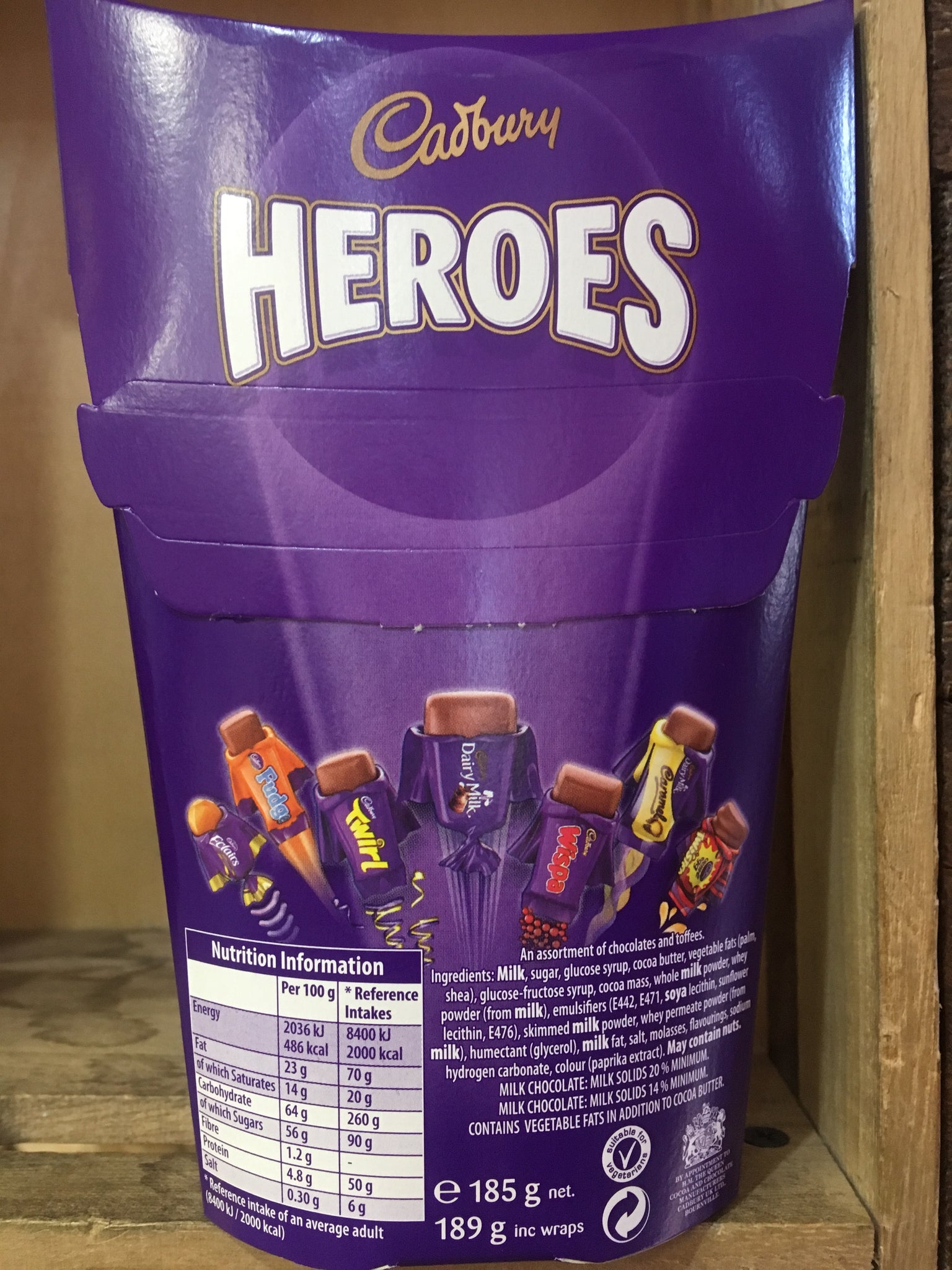Cadbury Heroes Chocolate Carton 185g & Low Price Foods Ltd