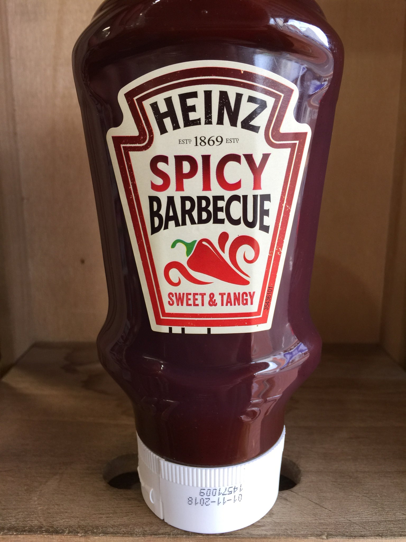 Heinz Spicy Barbecue Sweet & Tangy 490g & Low Price Foods Ltd