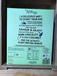 kontoførende Græder Forud type 2x Kellogg's WK Kellogg Protein Crunch Dark Chocolate & Coconut (2x420 |  Low Price Foods Ltd