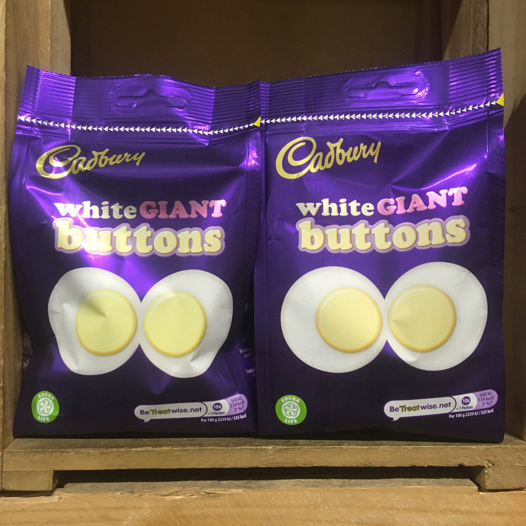 cadbury buttons white