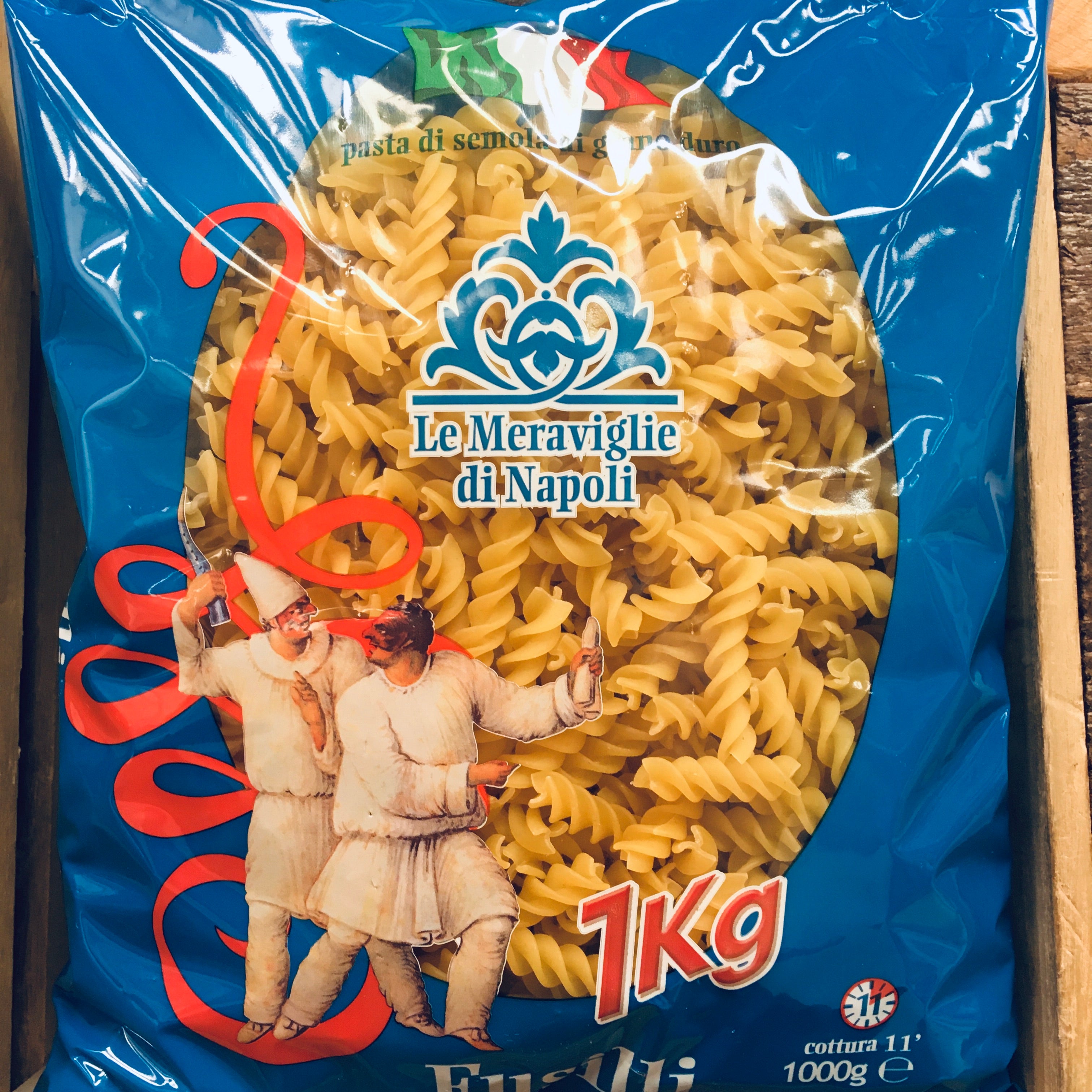 Le Meraviglie Di Napoli Fusilli Pasta 1Kg | Low Price Foods Ltd