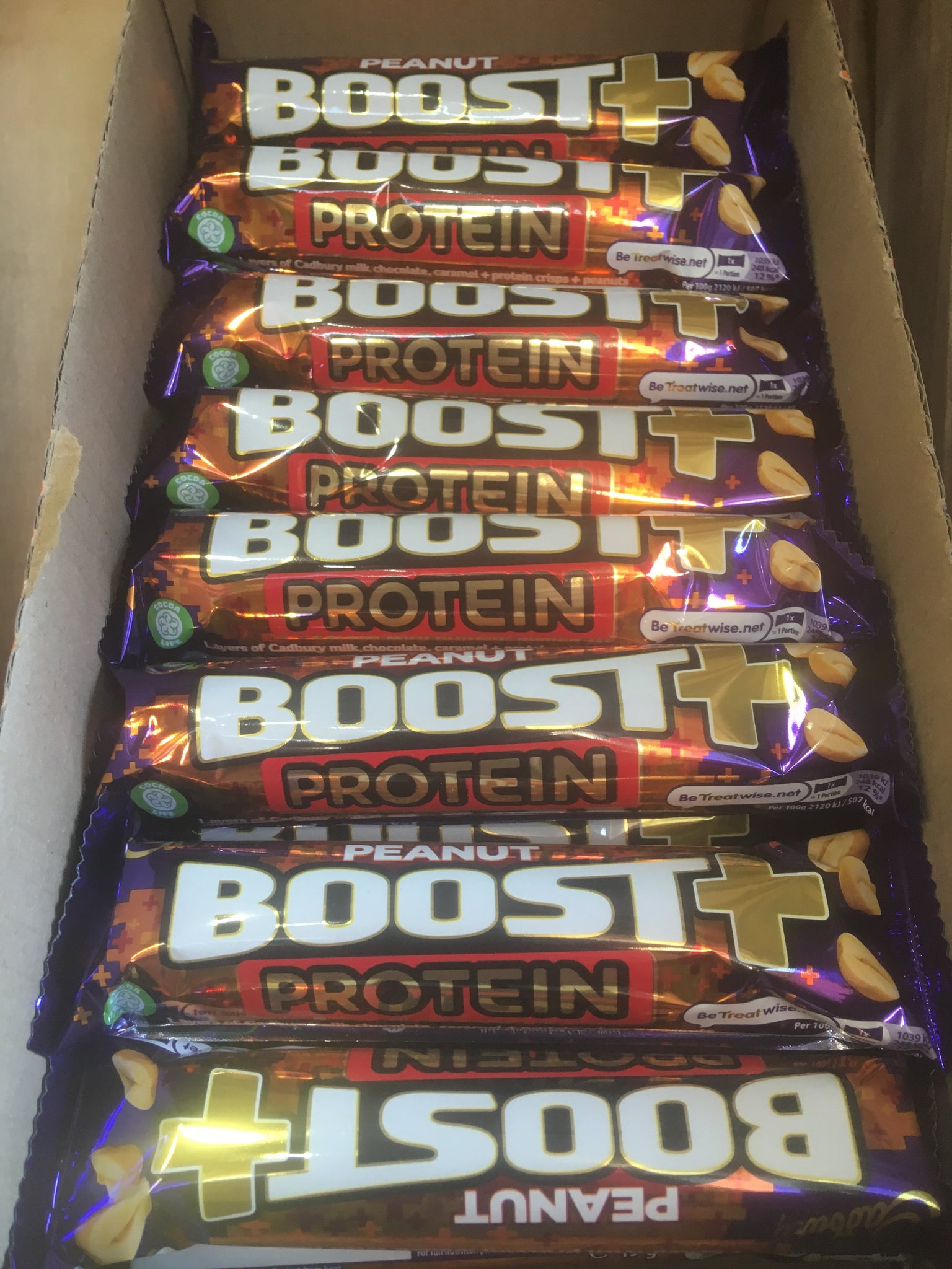 12x Cadbury Peanut Boost Protein Bars (12x49g) – Low Price Foods Ltd