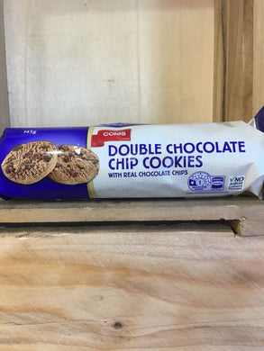 chocolate biscuits 145g chips coles chip cookies double real