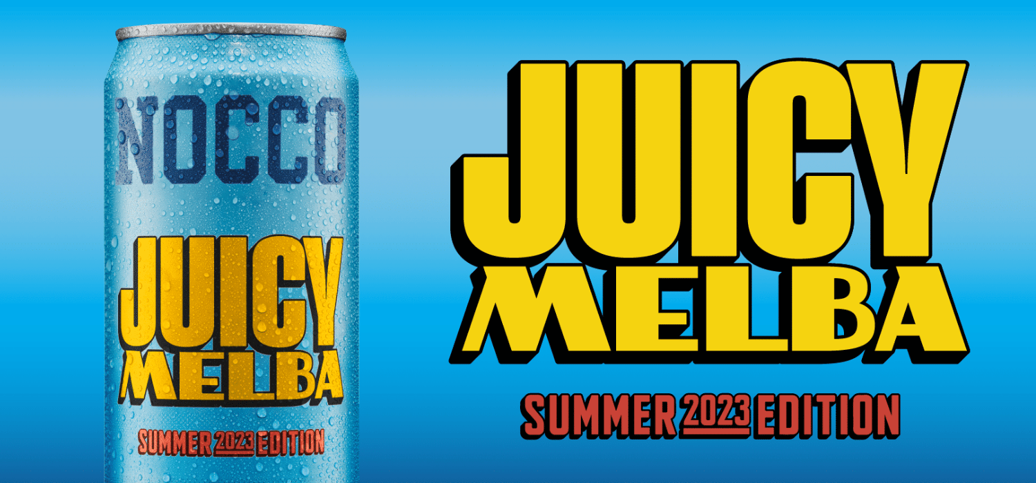 NOCCO Juicy Melba (Peach Flavour) - Summer 2023 Edition
