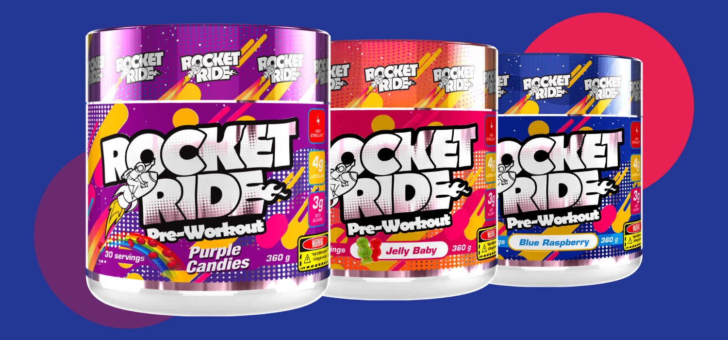 Rocket Ride Pre-Workout Range