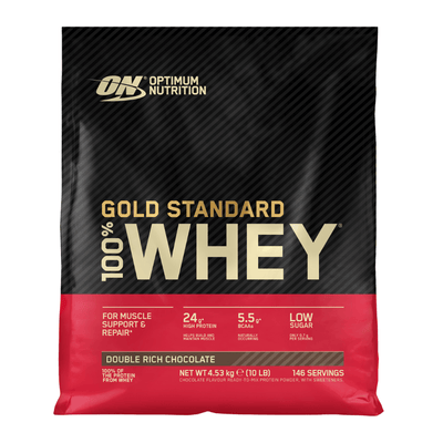 Optimum Nutrition, Gold Standard 100% Whey Protein Powder, Double Rich  Chocolate, 10 lb, 149 Servings 