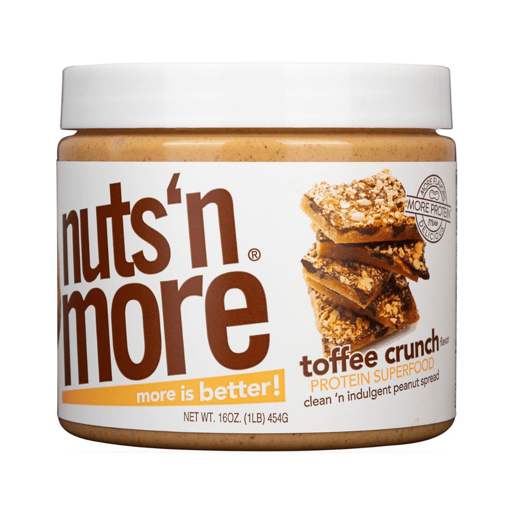 Nuts 'N More Peanut Butter Protein Spread Toffee Crunch Protein