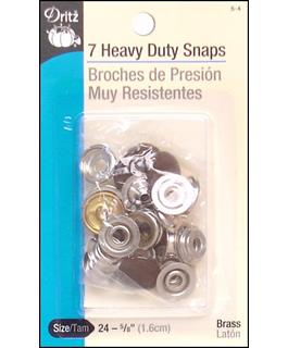 Dritz - Heavy Duty Snaps - 7pc. - Various